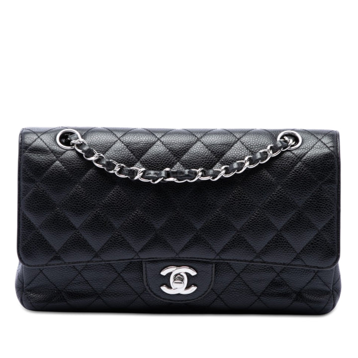 Chanel Medium Classic Caviar Double rabat
