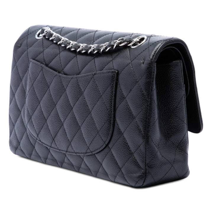 Chanel Medium Classic Caviar Double rabat