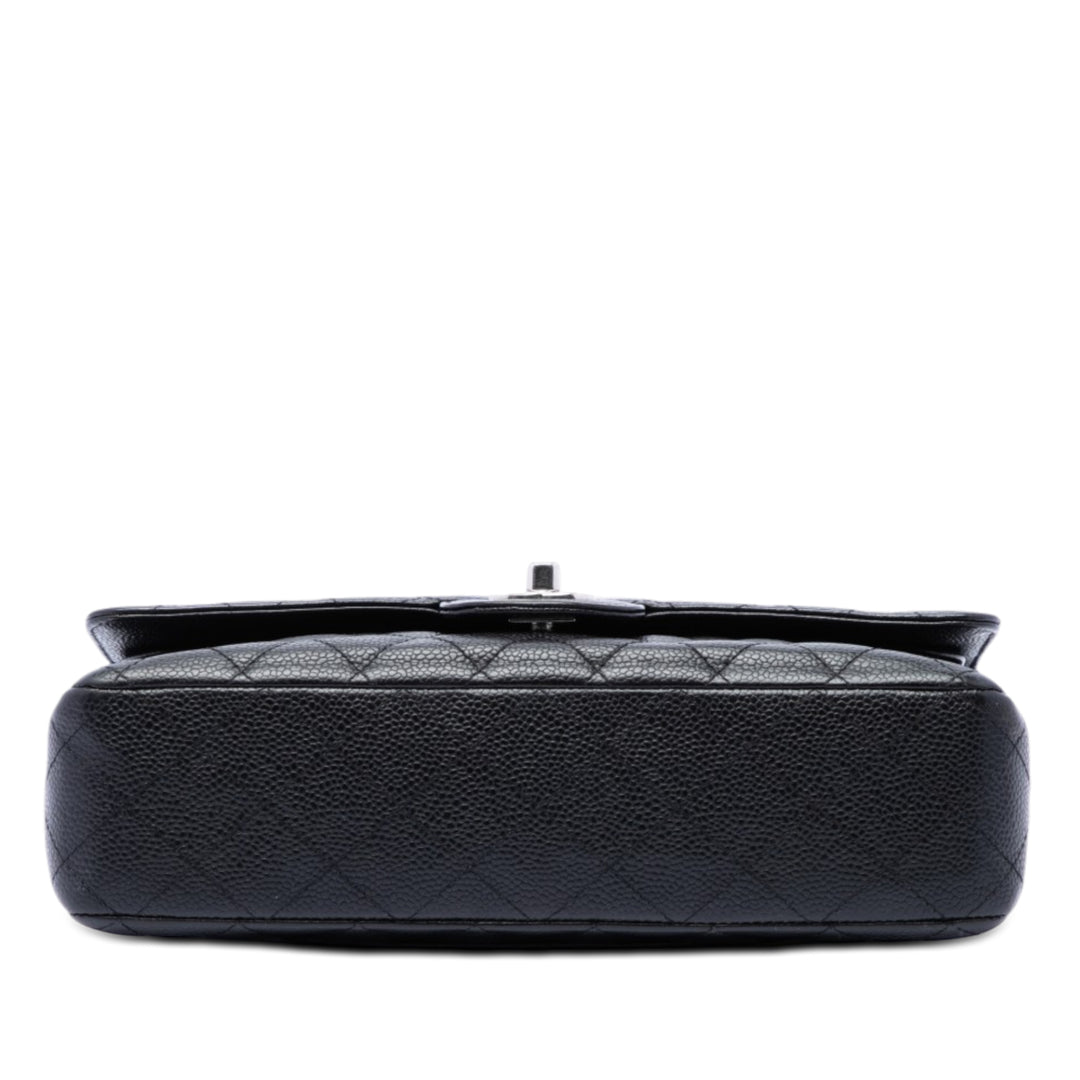 Chanel Medium Classic Caviar Double rabat