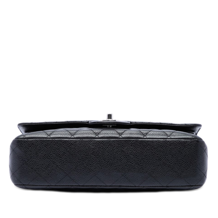 Chanel Medium Classic Caviar Double rabat