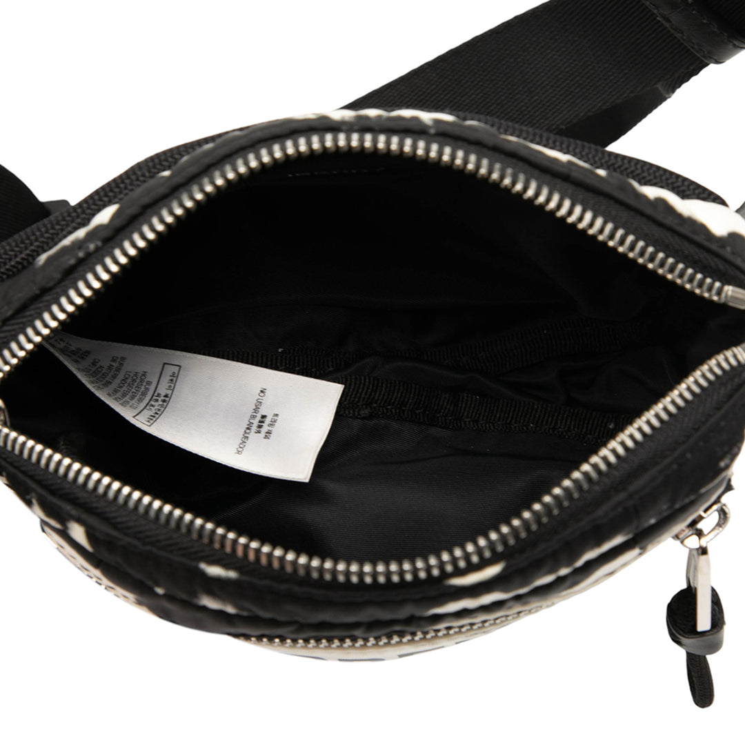 Burberry Ceinture Zebra Imprimé Logo Cannon Noir – vue 4 – GABY PARIS