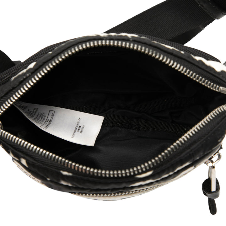 Burberry Ceinture Zebra Imprimé Logo Cannon Noir – vue 4 – GABY PARIS