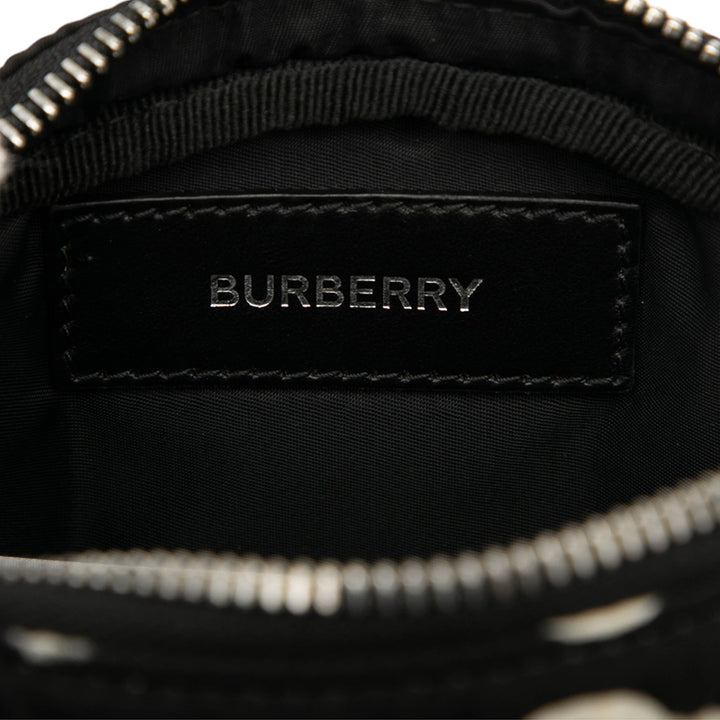Burberry Ceinture Zebra Imprimé Logo Cannon Noir – vue 6 – GABY PARIS
