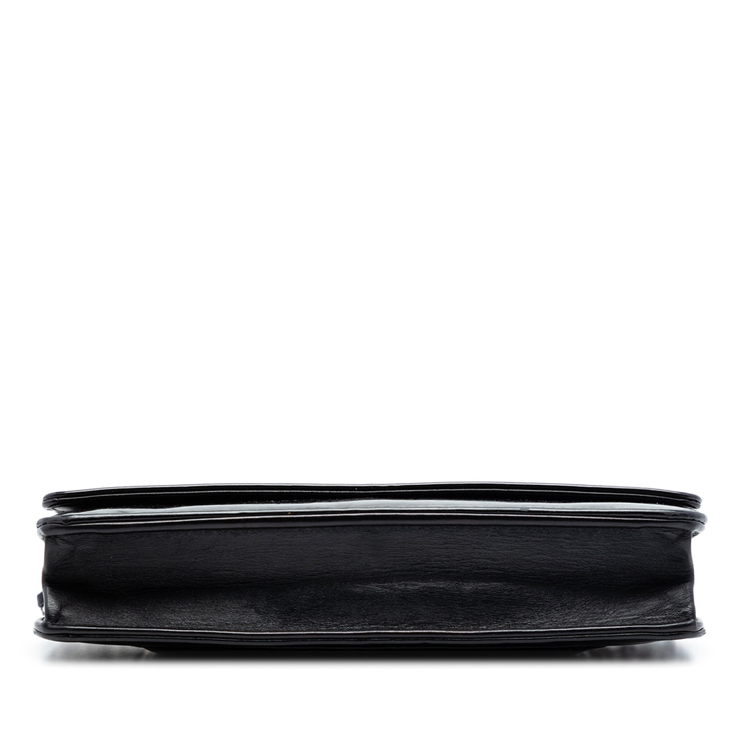 Chanel CC Cuir verni Wallet on Chain