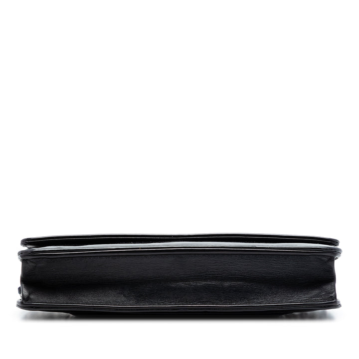 Chanel CC Cuir verni Wallet on Chain
