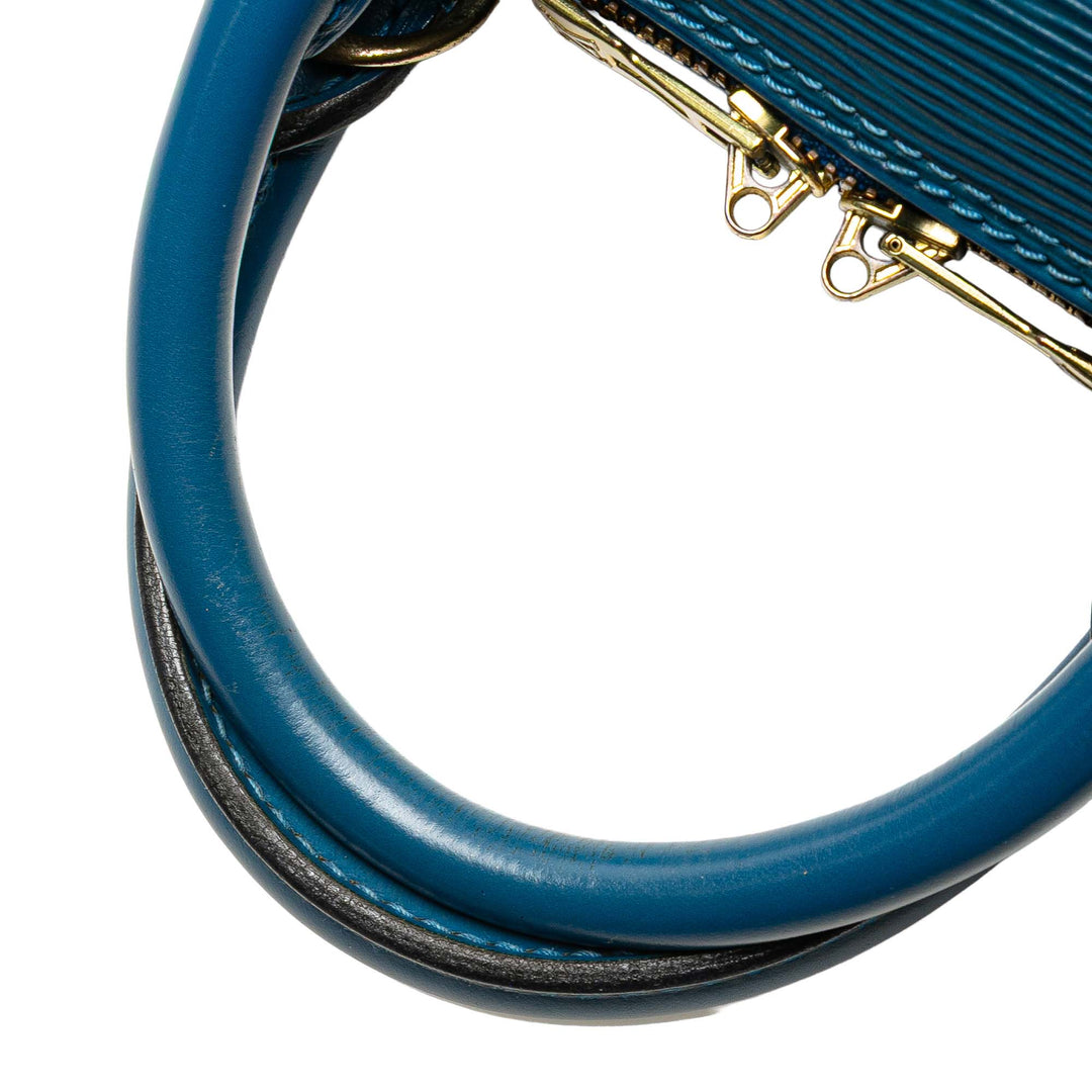 Louis Vuitton Epi Alma PM Bleu