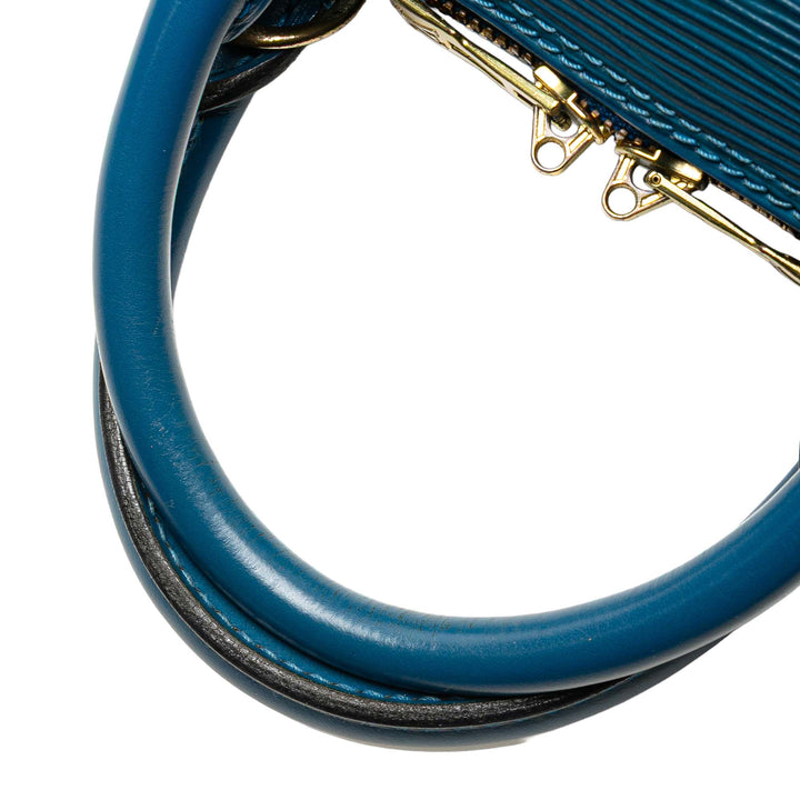 Louis Vuitton Epi Alma PM Bleu