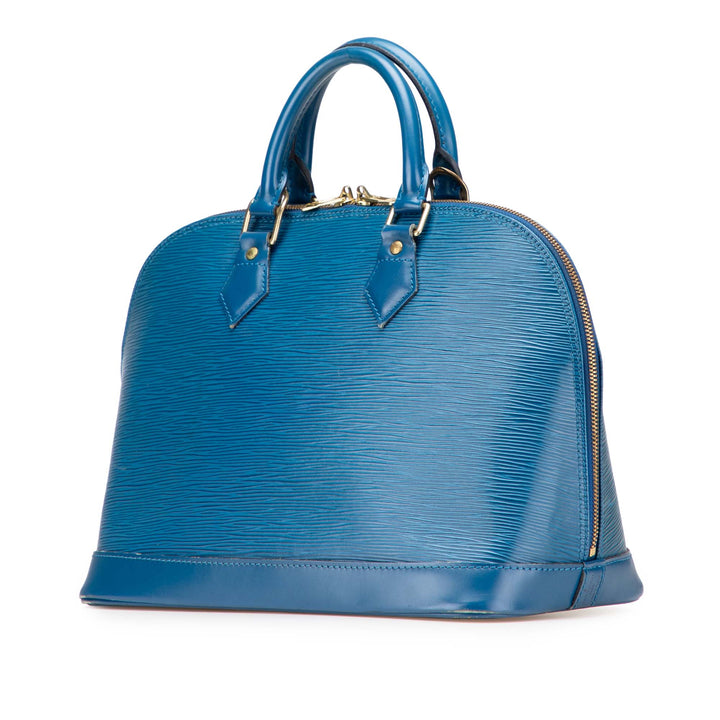 Louis Vuitton Epi Alma PM Bleu