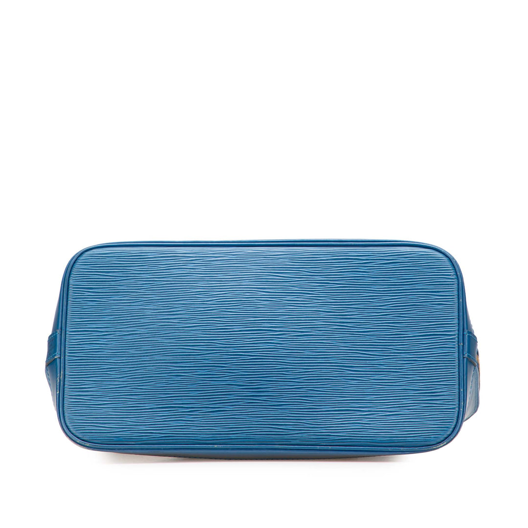 Louis Vuitton Epi Alma PM Bleu
