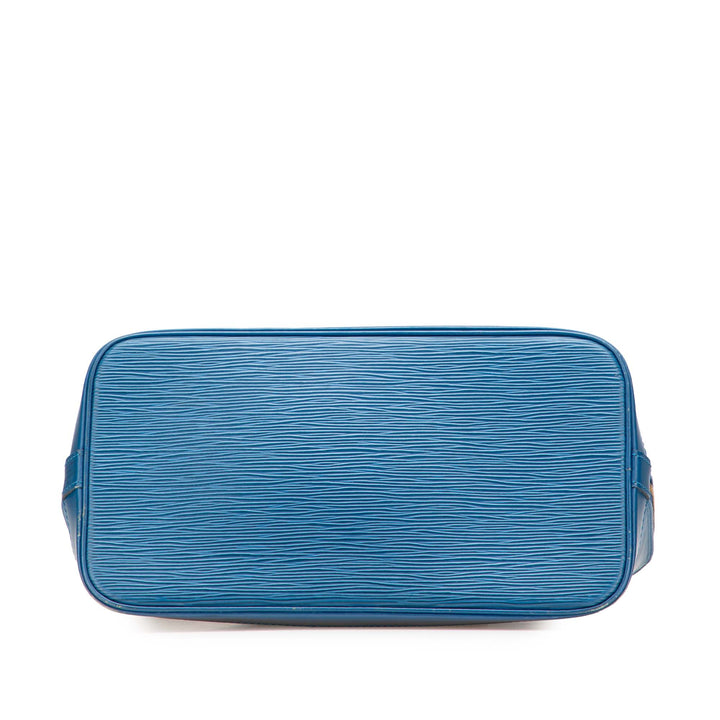 Louis Vuitton Epi Alma PM Bleu