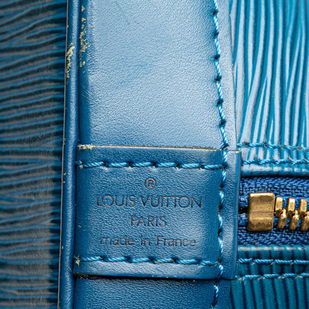 Louis Vuitton Epi Alma PM Bleu