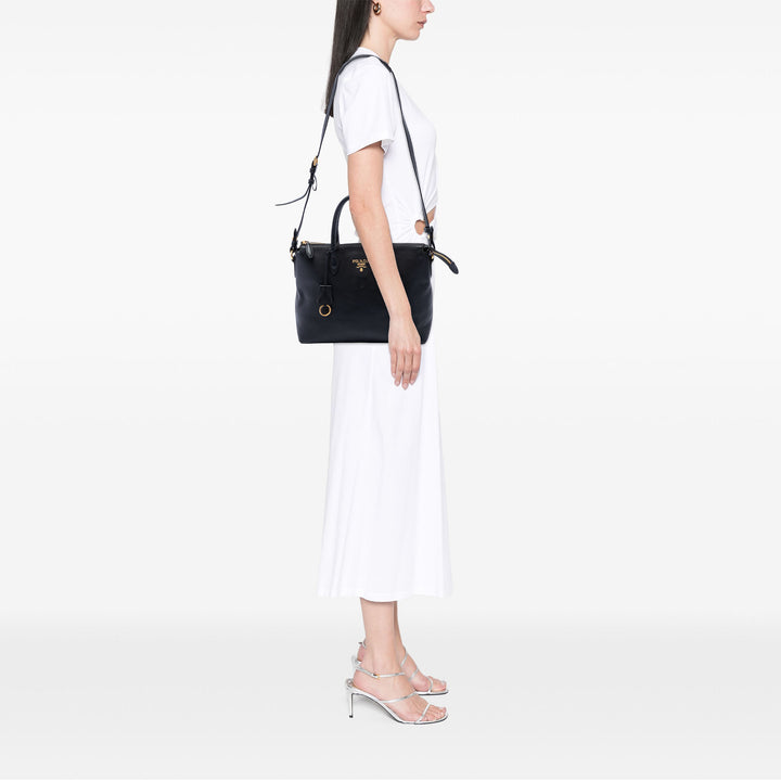 Prada Vitello Daino Zip Top Sac