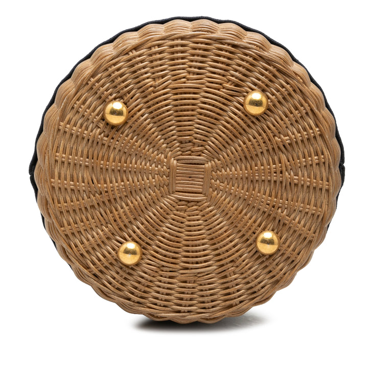 Dior Oblique Wicker Bucket Sac