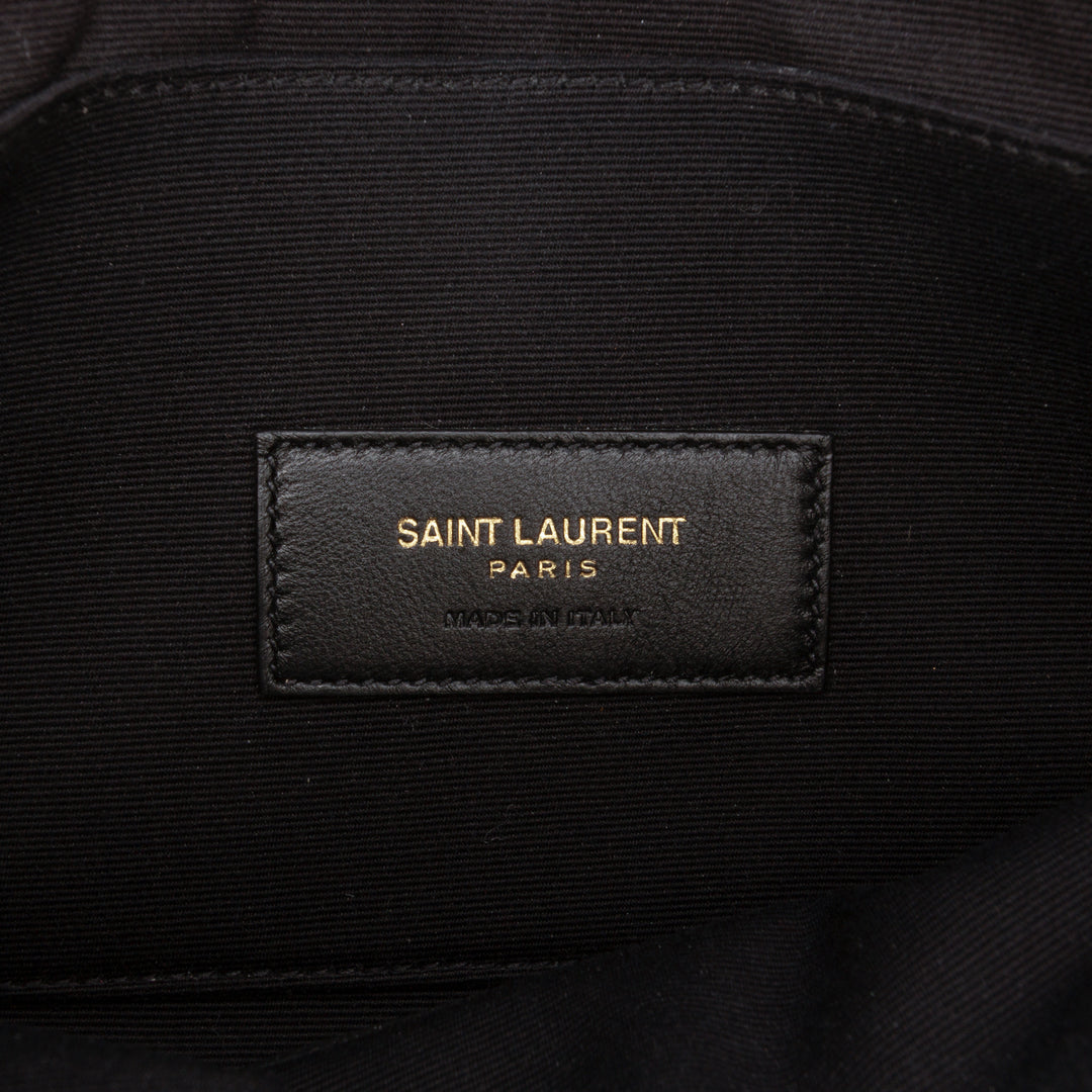 Grain De Poudre Matelasse Cassandre Zippé Pochette Grand Noir