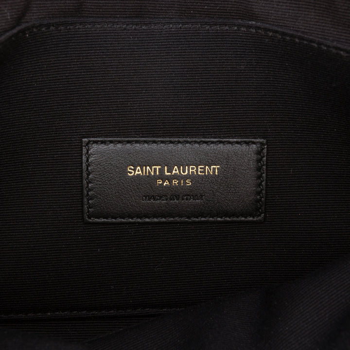 Grain De Poudre Matelasse Cassandre Zippé Pochette Grand Noir