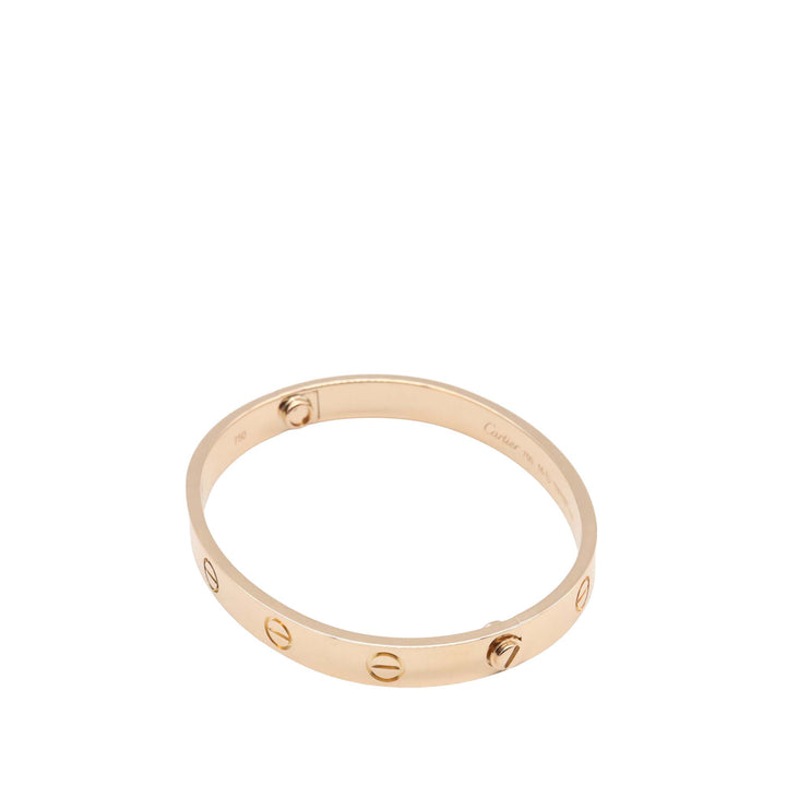 18K Rose Gold Love Bracelet Pink - Gaby Paris