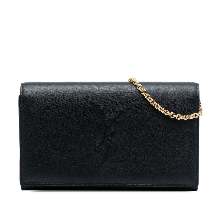 Saint Laurent Cuir Belle de Jour Wallet on Chain