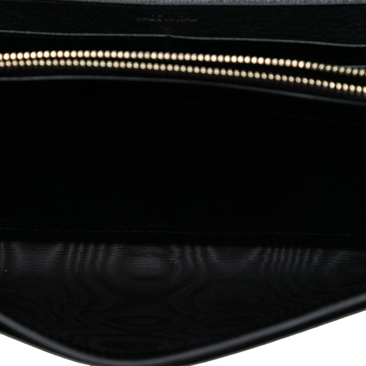 Saint Laurent Cuir Belle de Jour Wallet on Chain
