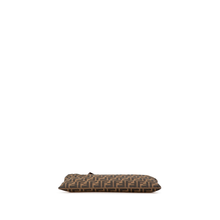 Fendi Cabas Zucca Marron – vue 3 – GABY PARIS