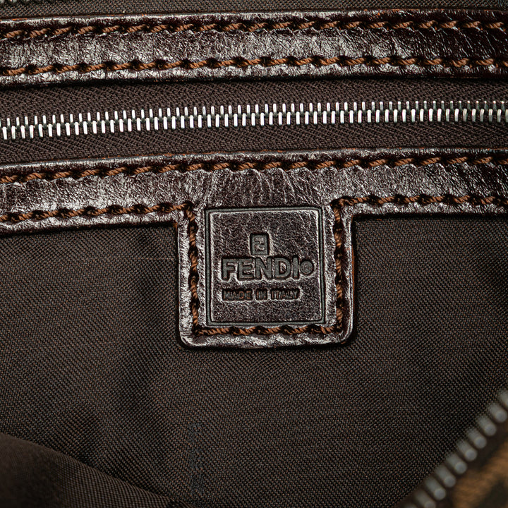 Fendi Cabas Zucca Marron – vue 5 – GABY PARIS