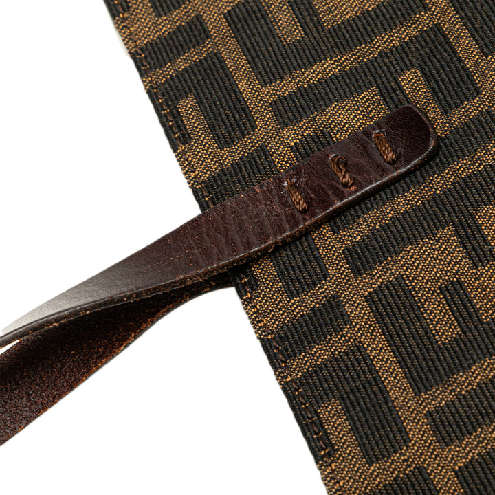 Fendi Cabas Zucca Marron – vue 8 – GABY PARIS