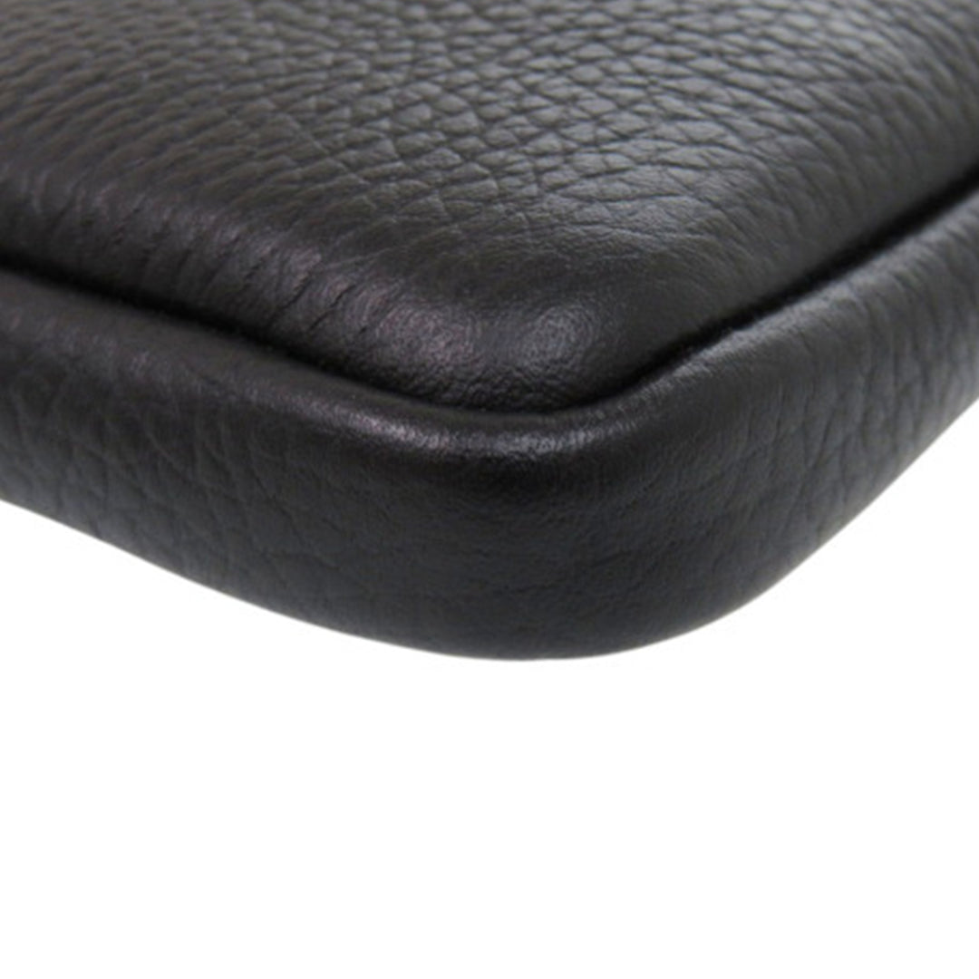 Burberry Cuir Phone Pochette Sac porté croisé