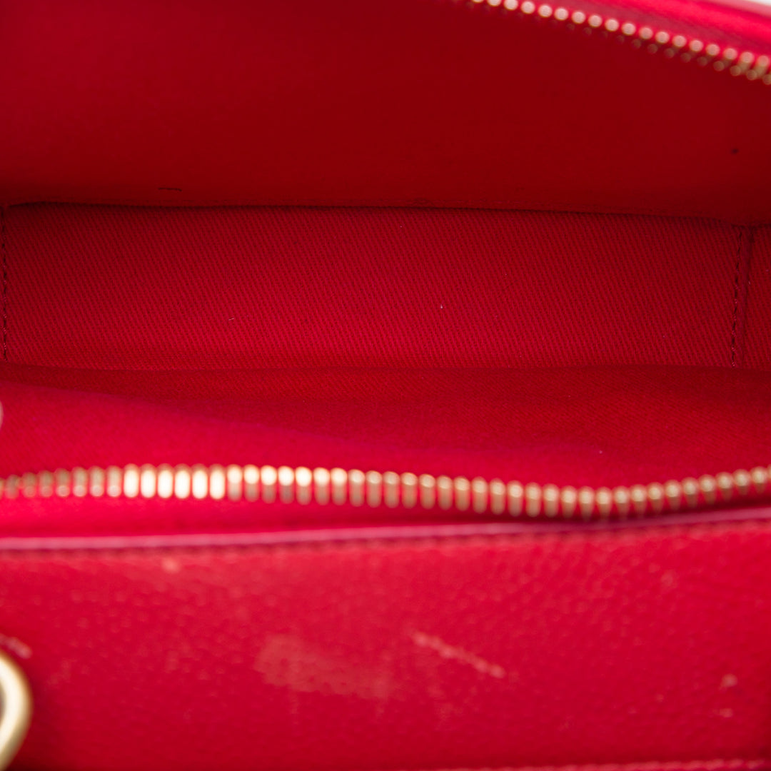 Chanel CC Matelassé sac à caméra Petit Cuir caviar