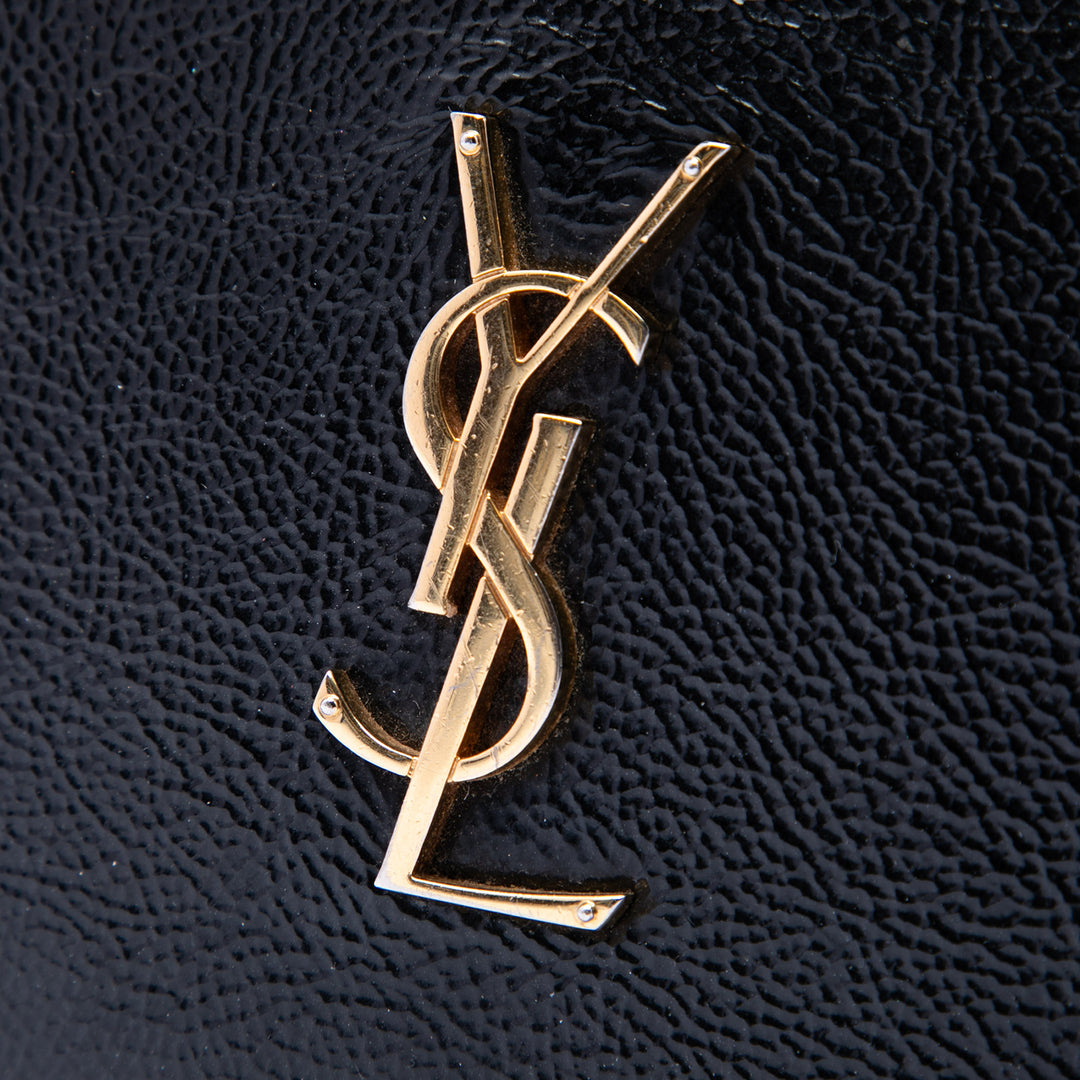 Texturé Kate Wallet on Chain Monogram Noir