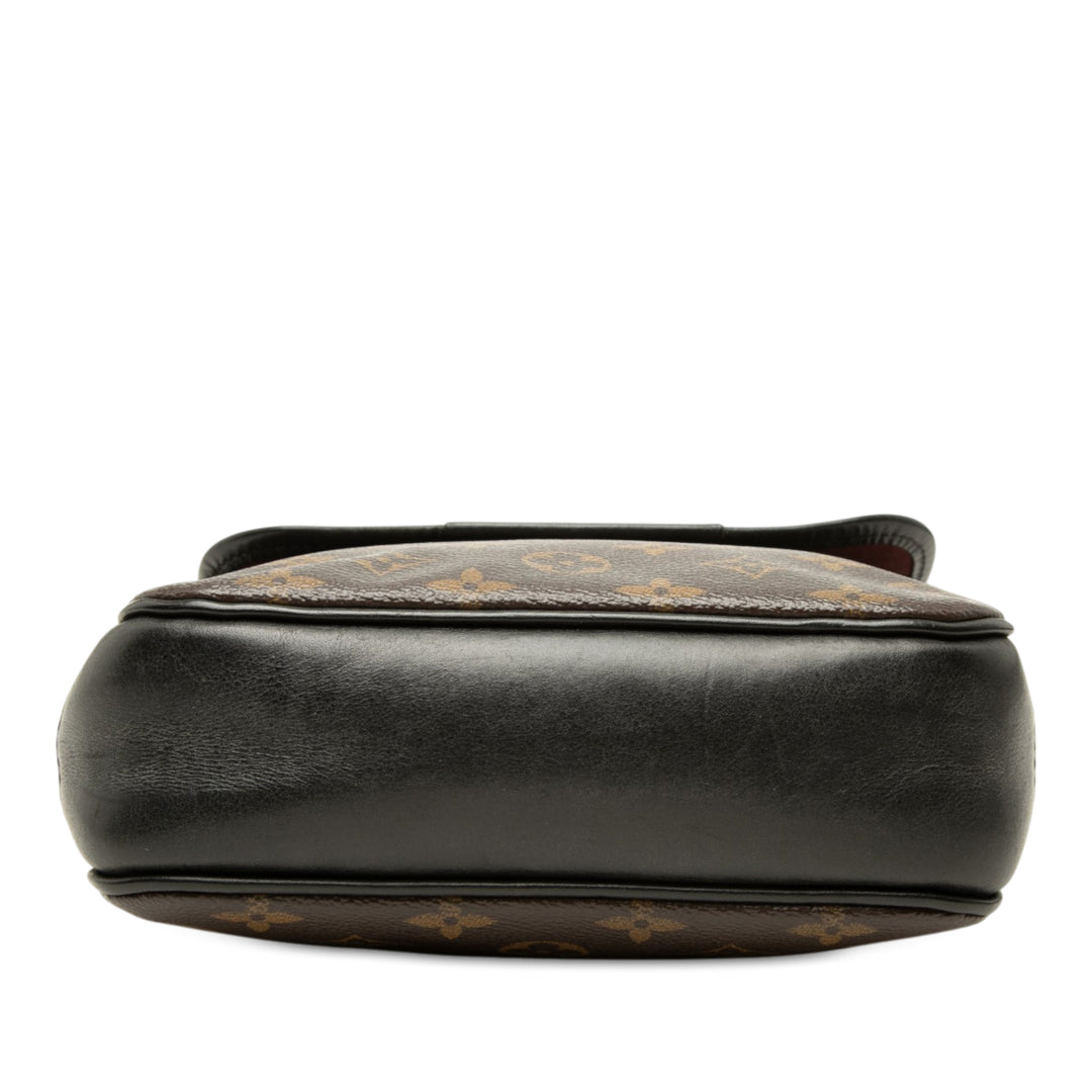 Macassar Bass PM Monogram Marron