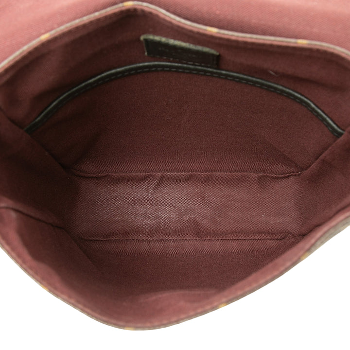 Macassar Bass PM Monogram Marron