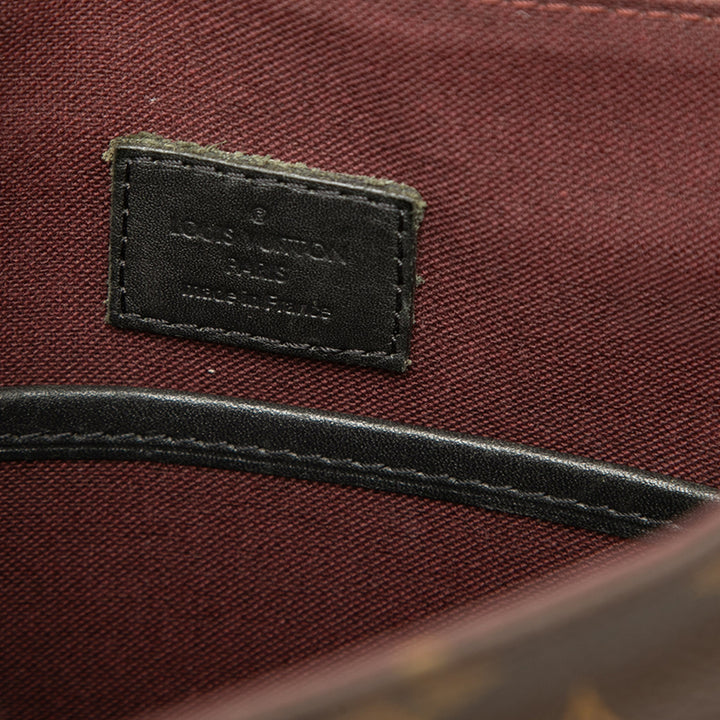 Macassar Bass PM Monogram Marron