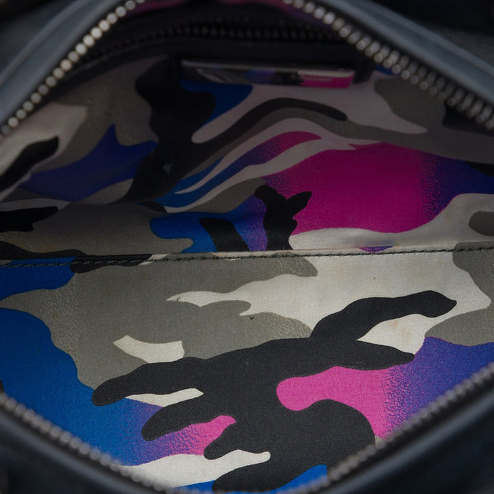 Lady Dior Anselm Reyle Cannage Moyen Cuir d'agneau Noir