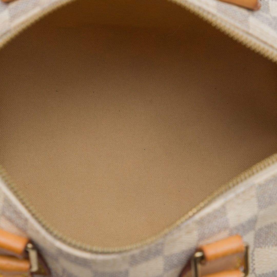Louis Vuitton Speedy 25 Damier Azur Blanc