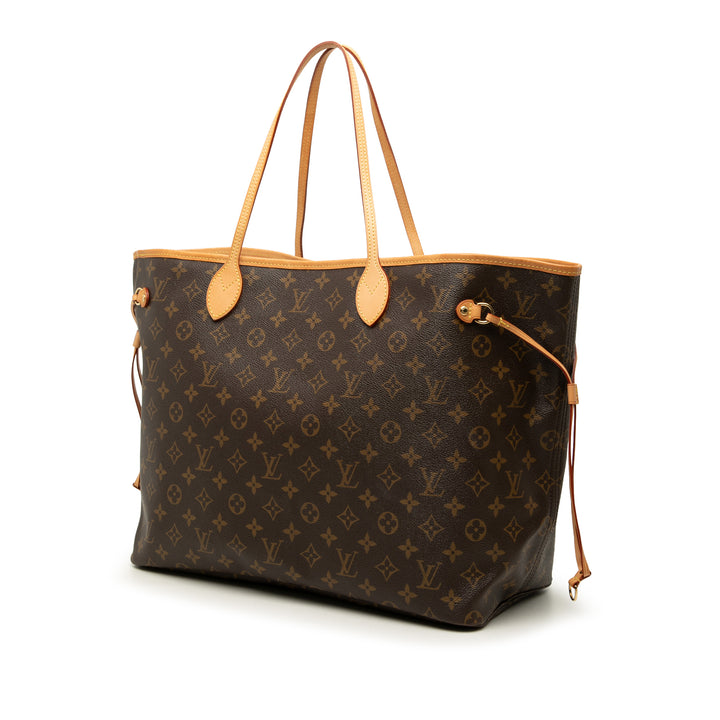 Louis Vuitton Neverfull GM Monogram Marron – vue 2 – GABY PARIS