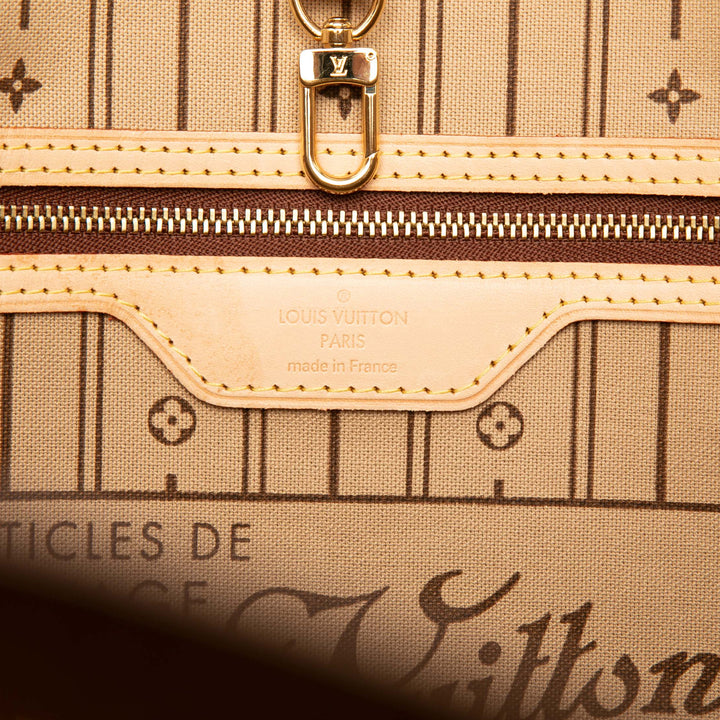 Louis Vuitton Neverfull GM Monogram Marron – vue 5 – GABY PARIS