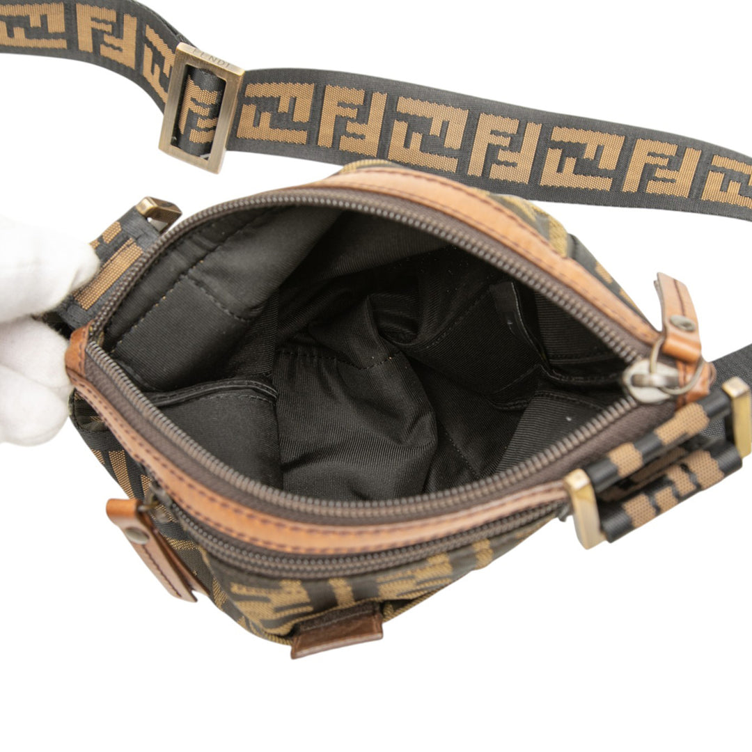 Fendi Zucca Toile Sac porté croisé