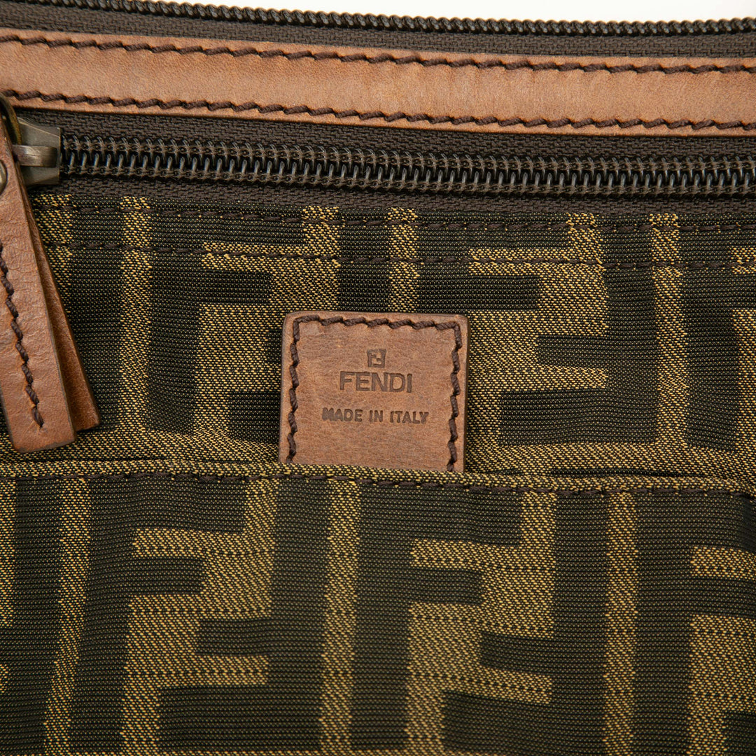 Fendi Zucca Toile Sac porté croisé
