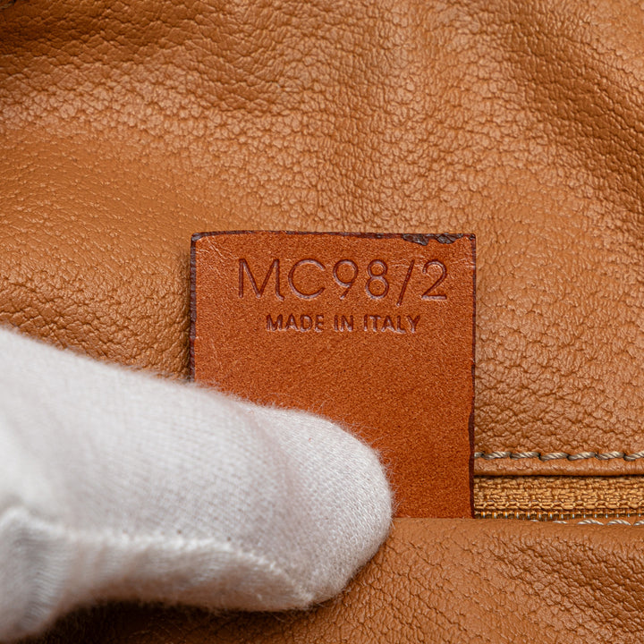 Macadam Coated Canvas Travel Bag Brown - Gaby Paris
