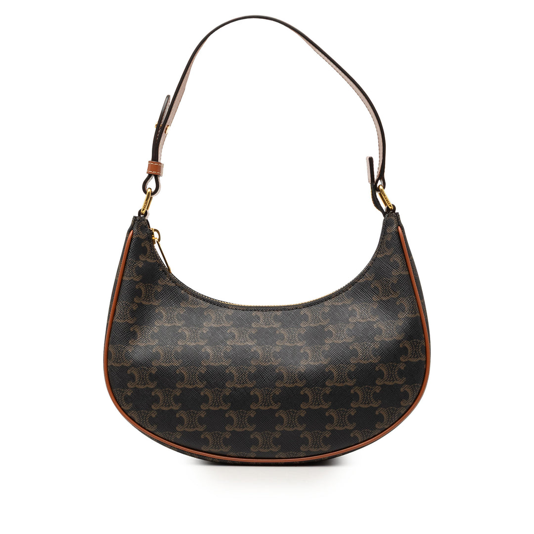Celine Triomphe Coated Toile Ava Sac bandoulière
