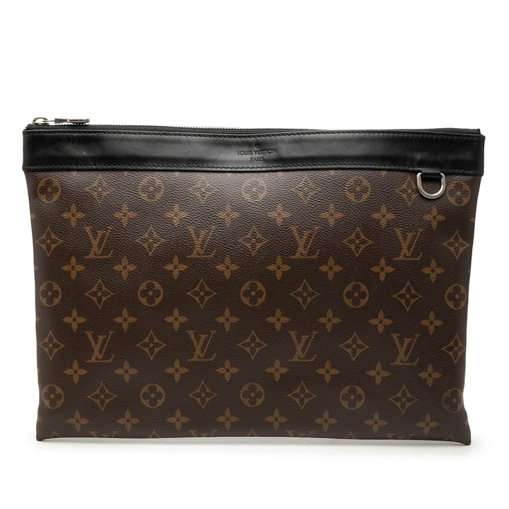 Louis Vuitton Macassar Discovery Pochette GM Toile Monogram