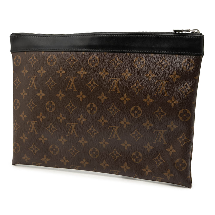 Louis Vuitton Macassar Discovery Pochette GM Toile Monogram