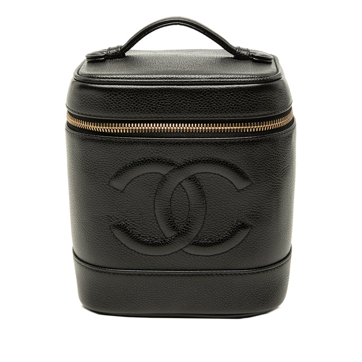 CC Vanity Cuir caviar Noir