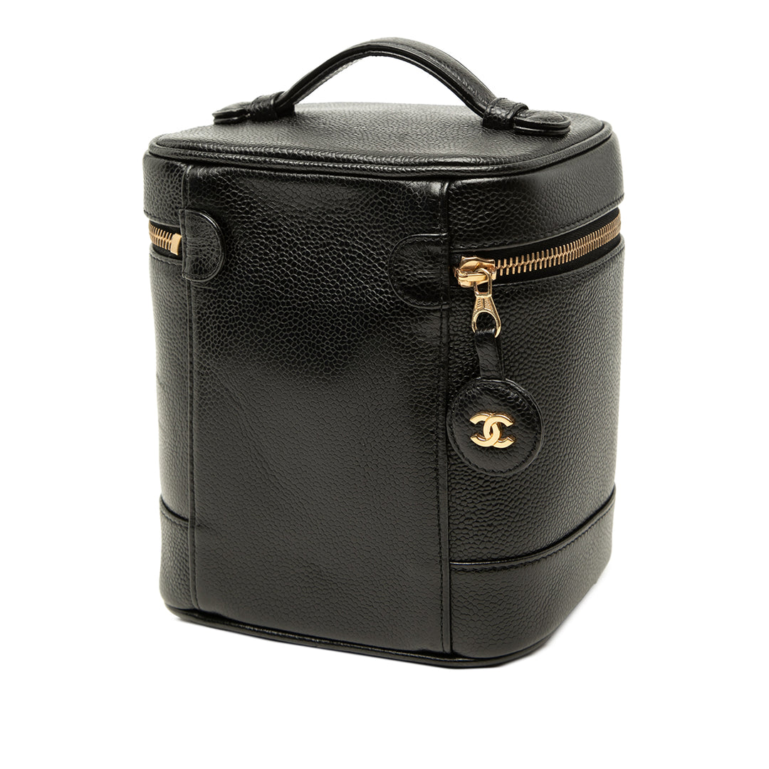 CC Vanity Cuir caviar Noir