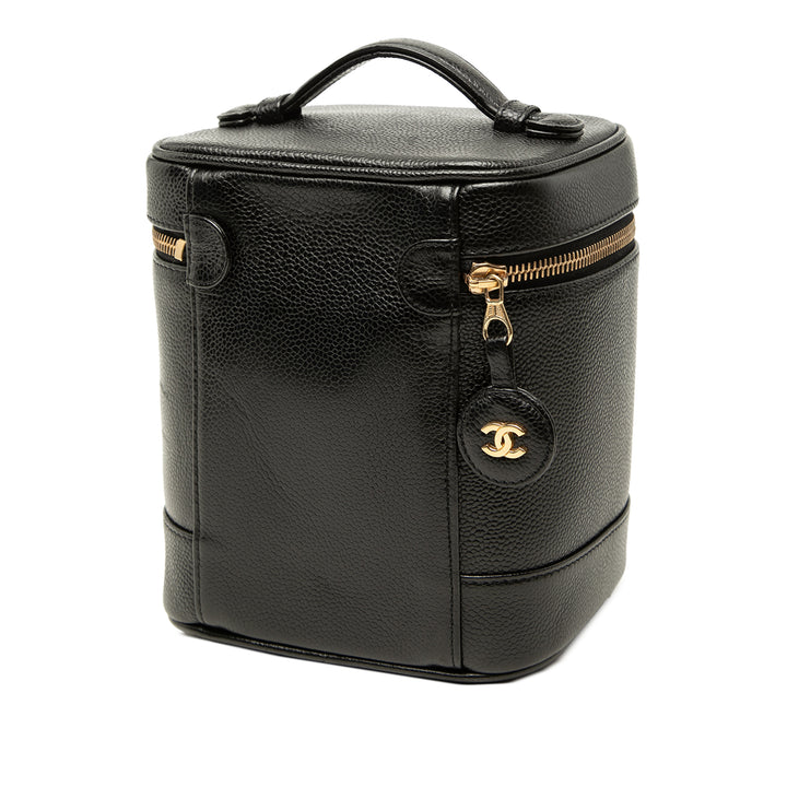 CC Vanity Cuir caviar Noir