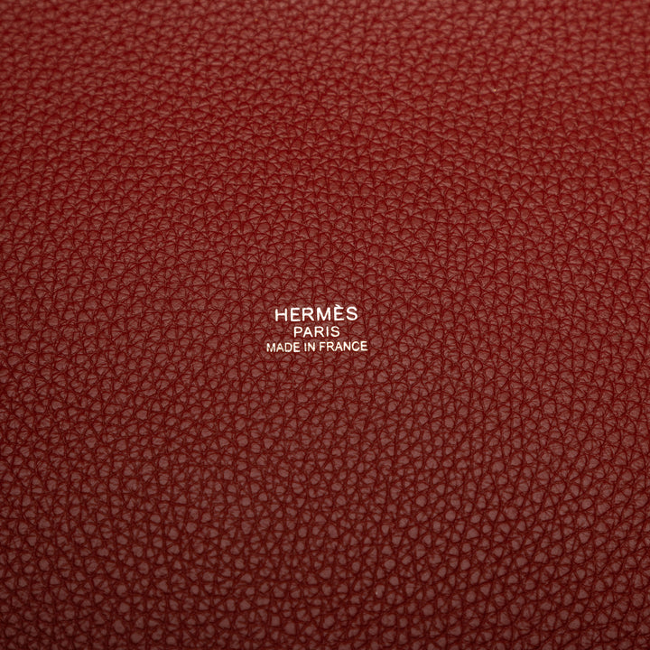 Hermès Toile et Clemence Pursangle Cabas