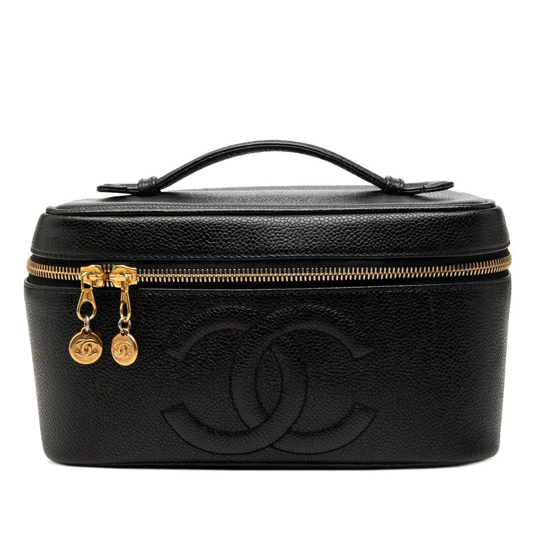 Chanel CC Vanity Cuir caviar