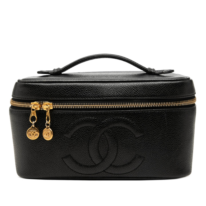 Chanel CC Vanity Cuir caviar