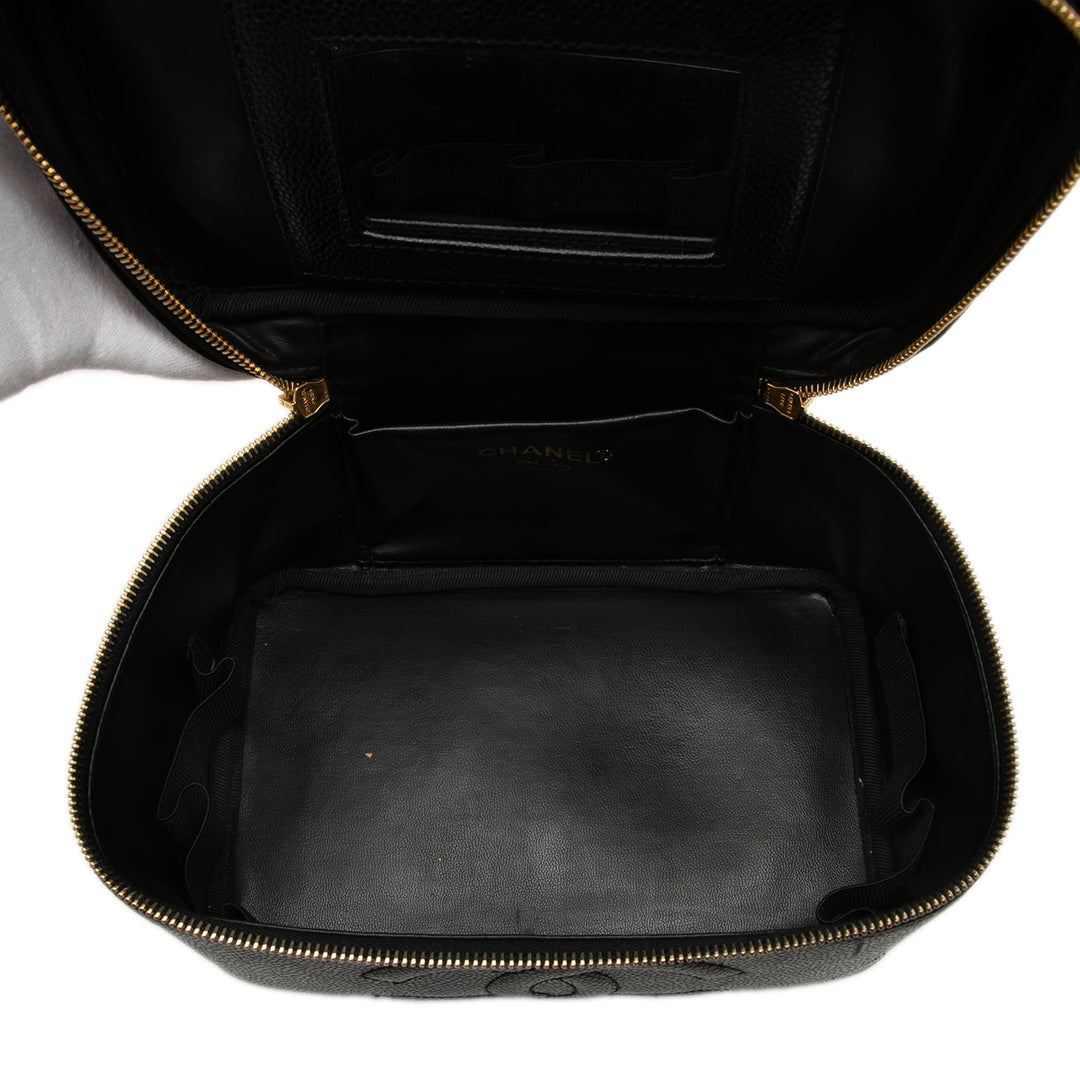 Chanel CC Vanity Cuir caviar