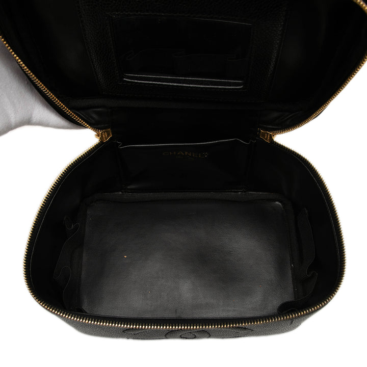 Chanel CC Vanity Cuir caviar