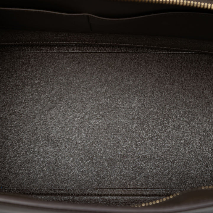 Celine Small Tricolor Cuir Trapeze Sac